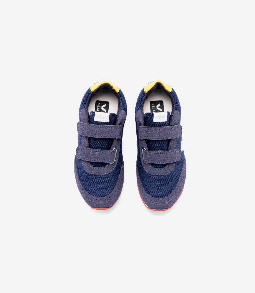 Veja Sneakers Barn - Arcade B-Mesh - Marinblå/Vita - 276584-XSK